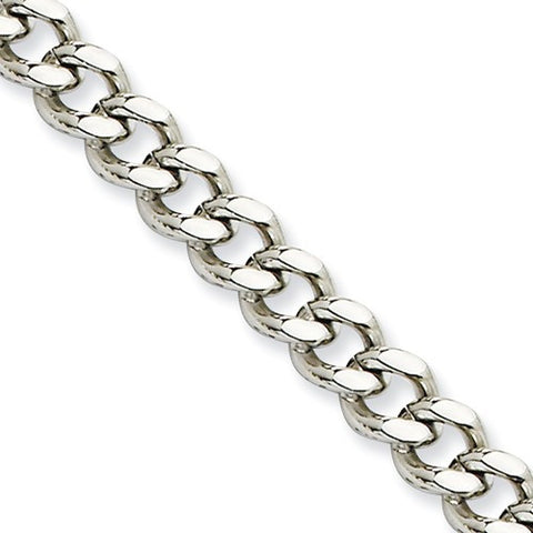 Gents Stainless Steel 20" Curb Chain
