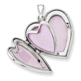 Sterling Silver Heart Shaped Locket